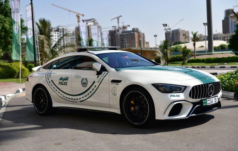 با جدیدترین عضو ناوگان پلیس دبی آشنا شوید؛ مرسدس AMG GT 63 S 4Matic Plus